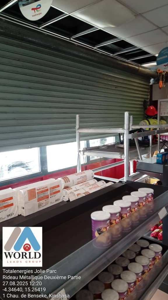TotalEnergies - Rideaux Métalliques - Maintenance des 17 stations-services